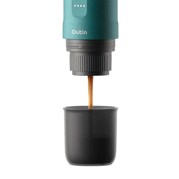 Outin Nano 7500mAh Portable Coffee Maker (Turquoise) - Image 3