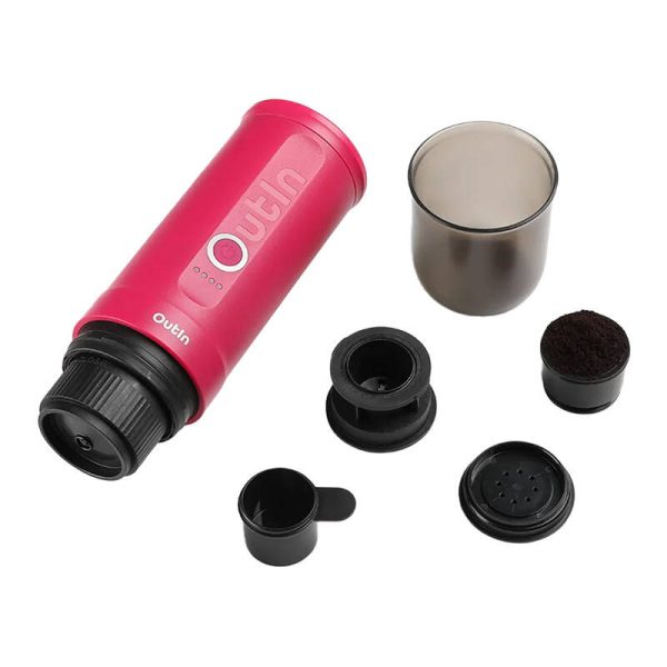 Outin Nano 7500mAh Portable Coffee Maker (Red) - Image 4