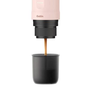 Outin Nano 7500mAh Portable Coffee Maker (Pink) - BCRF Limited Edition