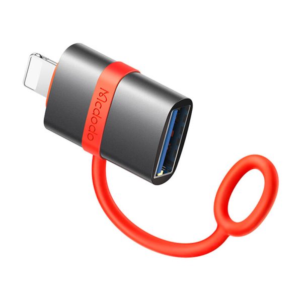 McDodo OT-3810 USB-A to Lightning Adapter (black) - Image 2