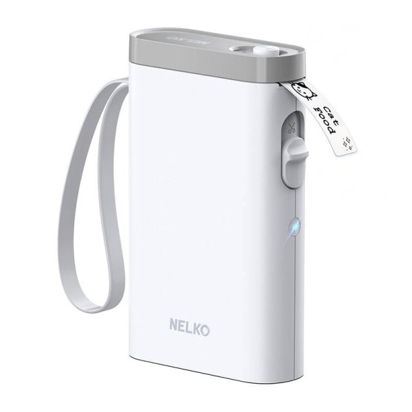 Nelko P21 thermal label printer (white) — изображение 2