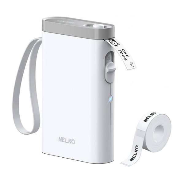 Nelko P21 thermal label printer (white) — изображение 3