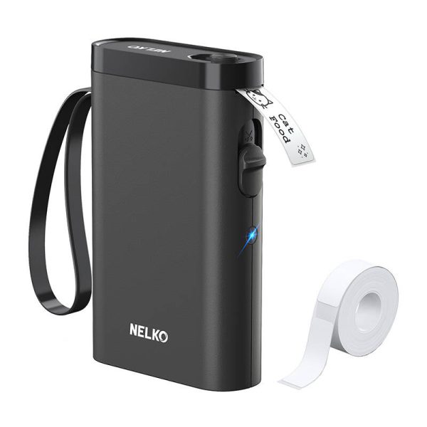 Nelko P21 thermal label printer (black) - Image 3