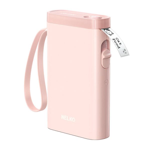 Nelko P21 thermal label printer (pink) - Image 2