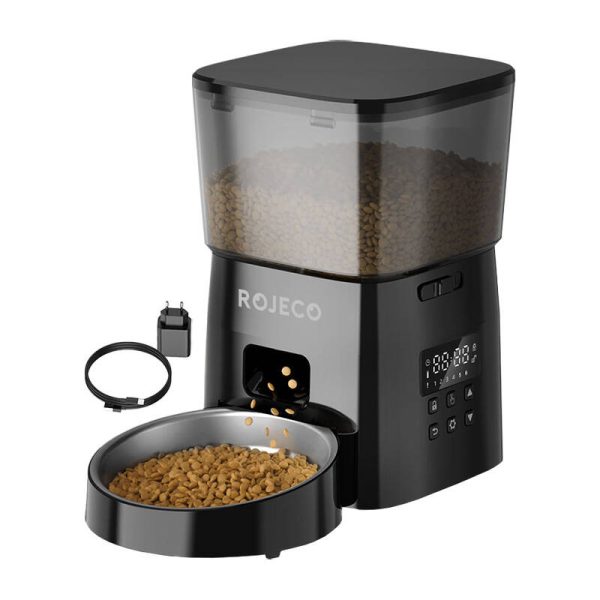 Rojeco 2L Automatic Pet Feeder Button Version — изображение 4