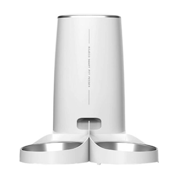 Rojeco 4L Automatic Pet Feeder WiFi Version with Double Bowl — изображение 3