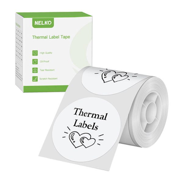 Nelko thermal label for PM220 label printer (white, 50*50 mm) — изображение 2