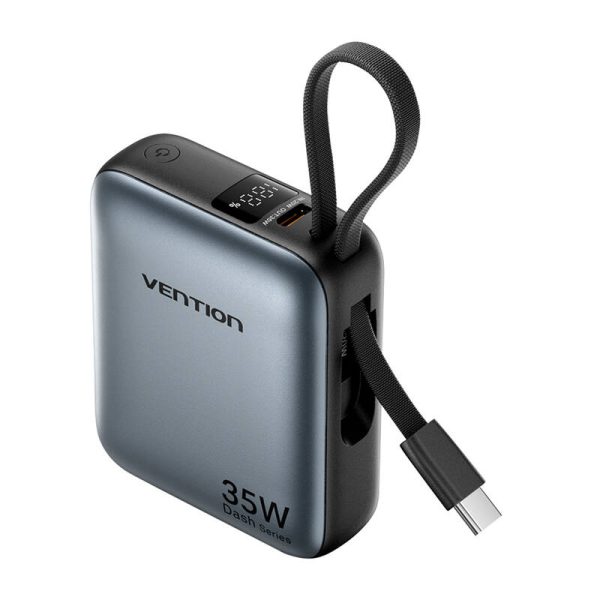 Powerbank Vention FHEH0 10000mAh 35W (Szary) - Image 2
