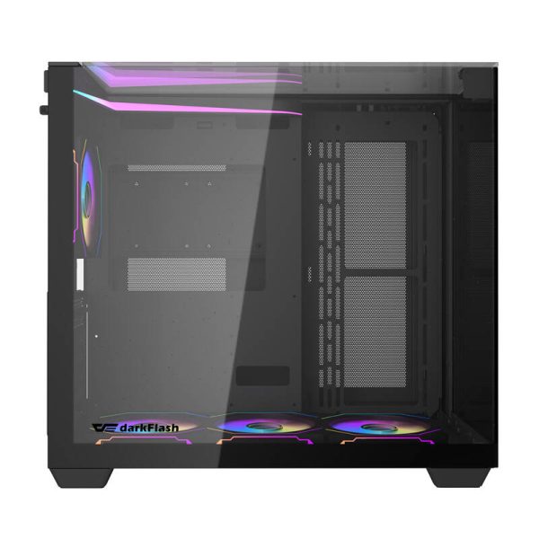 Darkflash TH285 computer case (black) + 4 fans - Image 3