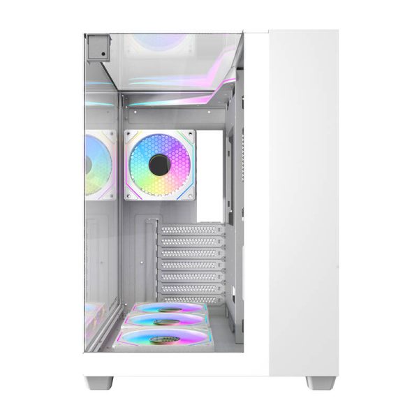 Darkflash TH285 computer case (white) + 4 fans - Image 2
