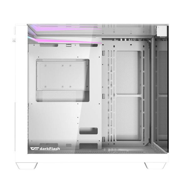 Darkflash TH285 computer case (white) + 4 fans - Image 4