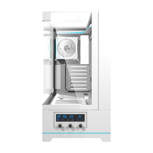 Darkflash DY450 PRO computer case (white) + 1 fan - Image 3