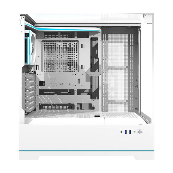 Darkflash DY450 PRO computer case (white) + 1 fan - Image 6