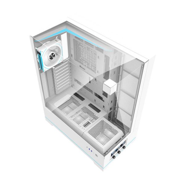 Darkflash DY450L PRO computer case (white) + 1 fan - Image 6