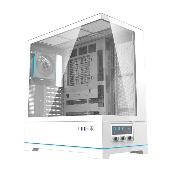 Darkflash DY451 PRO computer case (white) + 1 fan - Image 3
