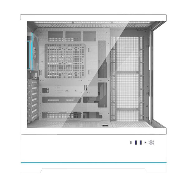 Darkflash DY451 PRO computer case (white) + 1 fan - Image 2