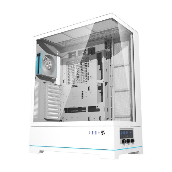 Darkflash DY451L PRO computer case (white) + 1 fan - Image 2