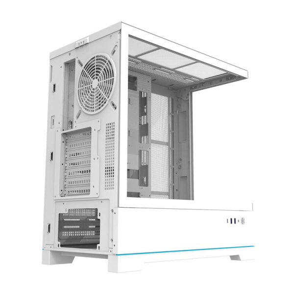 Darkflash DY451 computer case without fans (white) - Image 6