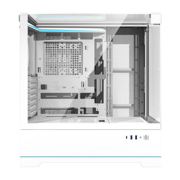 Darkflash DY450 computer case without fans (white) - Image 3