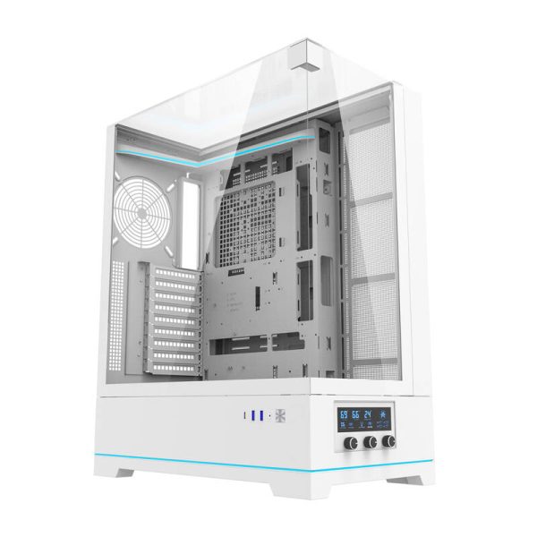 Darkflash DY450L computer case without fans (white) - Image 2
