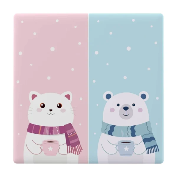 Decorative cover / cap for T5 SONOFF Cartoon 2C touch switch - Image 5