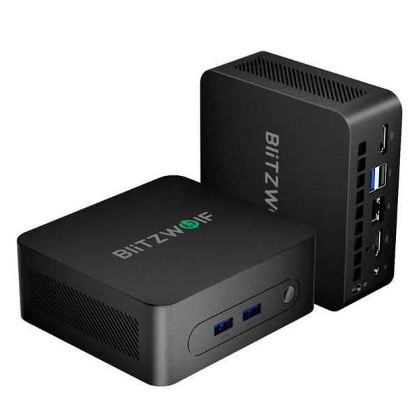 Mini PC BlitzWolf Windows11 Intel Dual Display BW-MPC2 (czarny) - Image 4