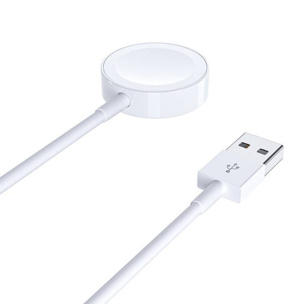 Choetech wireless charger for Apple Watch USB-A (white) - Image 2