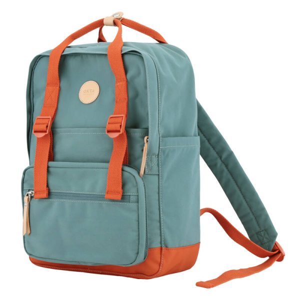 Himawari 15'' laptop backpack 1085B (turquoise) - Image 2