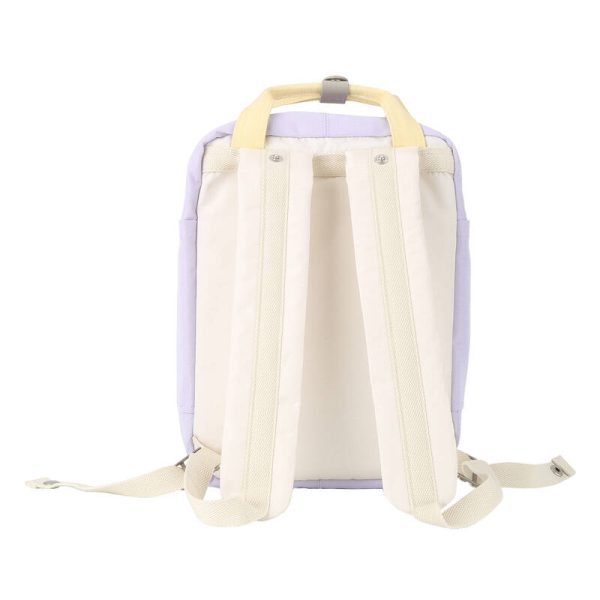 Himawari 194L 14'' laptop backpack (purple and sand) - Image 3