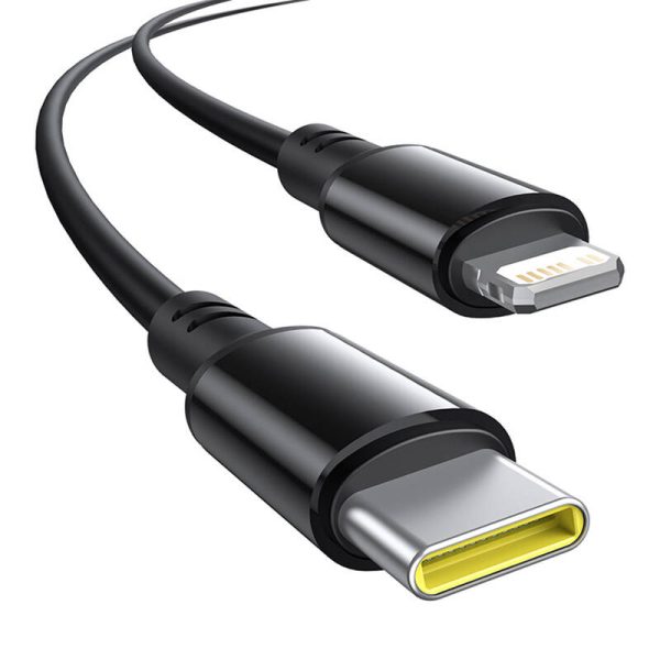 60W Baseus USB-C car charger + Lightning cable (Black) - Image 5