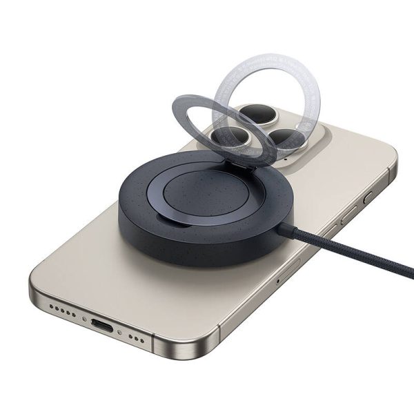 Baseus Simple Mini4 15W Charging Stand (black) - Image 5