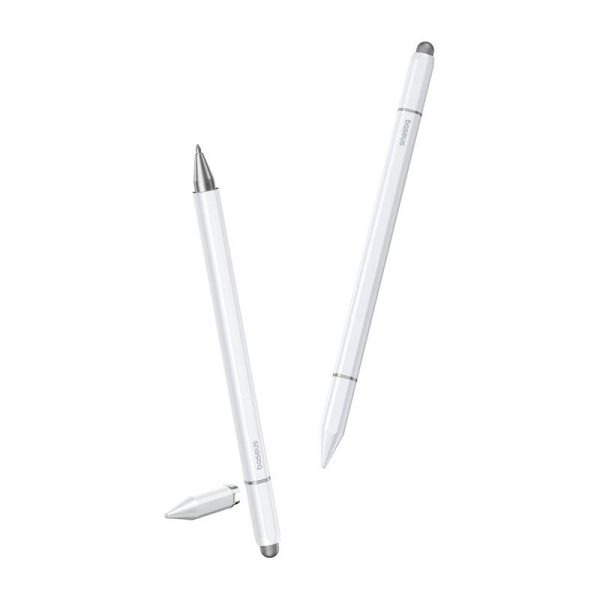 Baseus Smooth Writing III magnetic stylus 3in1 (white) - Image 4