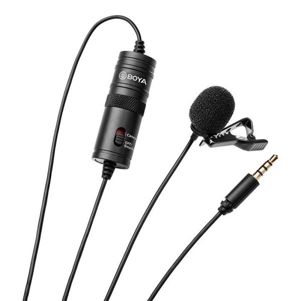 Microphone Krawatowy BOYA BY-M1 DSLR Lavalier microphone - Image 2