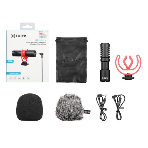 Boya BY-MM1+ Mini on-camera microphone - Image 3