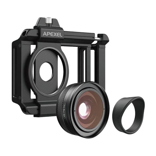 Macro lens 10-20x for smartphone / phone Apexel ZM-100, F1.05