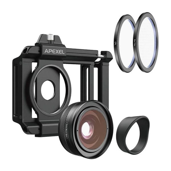 Macro lens 10-20x for smartphone / phone Apexel ZM-100, F1.05 - Image 6