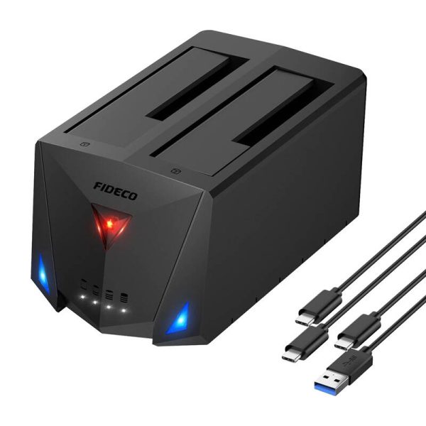 FIDECO YPZ220B HDD/SSD docking/cloning station (USB 3.2, SATA I/II/III) — изображение 2