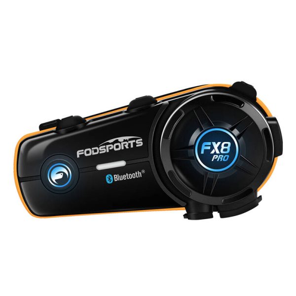 Fodsports FX8 Pro motorcycle intercom (black) - Image 2