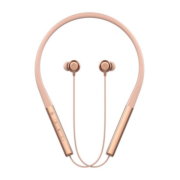 LDNIO N01 wireless neckband headphones (rose gold) — изображение 6
