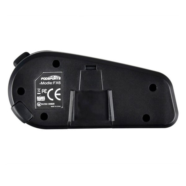 Fodsports FX6 motorcycle intercom two-pack (black) - Image 6