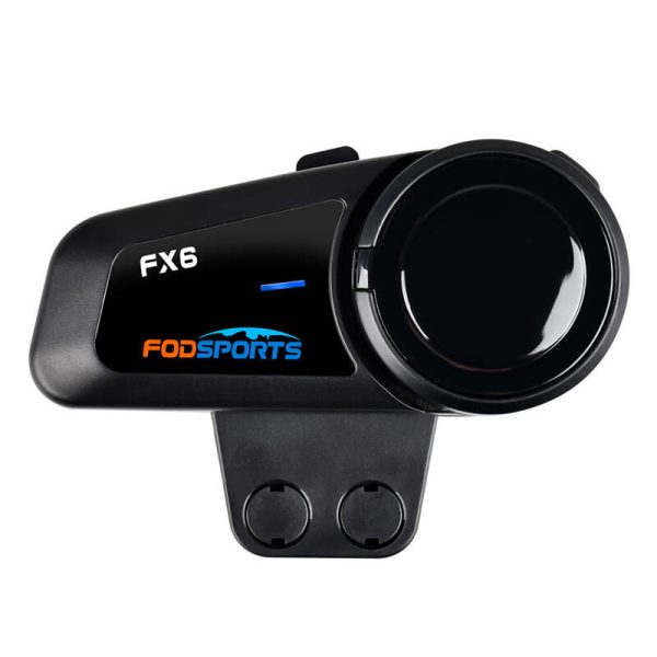 Fodsports FX6 motorcycle intercom two-pack (black) - Image 2