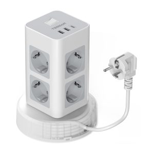 Tessan TPS03RX-DE-C power strip (white)