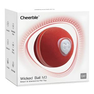 Cheerble Wicked Ball / Pet Toy M3 (red).