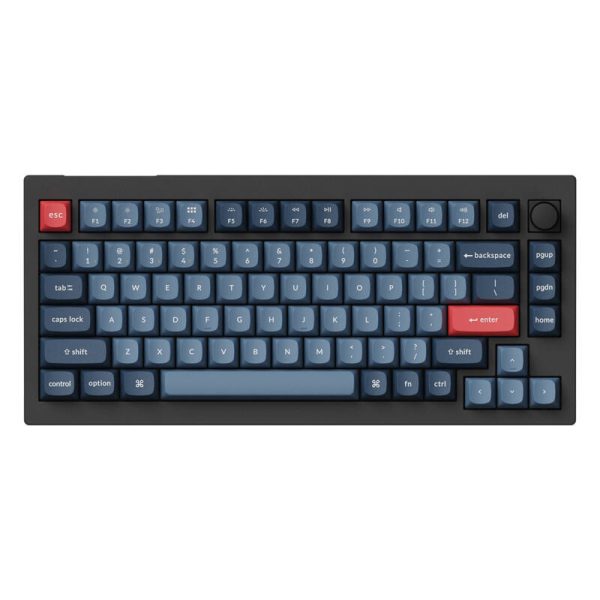 Keychron V1 Max RGB Banana Switch Wireless Mechanical Keyboard (Black) [V1M-D4]. - Image 2