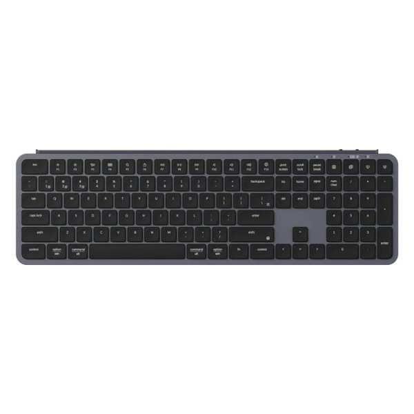 Ultra Slim Keychron B6 Pro 2.4G Wireless Keyboard (Gray) [B6P-K1]. - Image 2