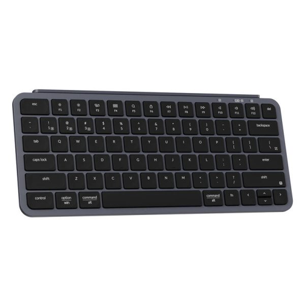 Keychron B1 Pro 2.4G Wireless Ultra Slim Keyboard (Gray) [B1P-K1]. - Image 2