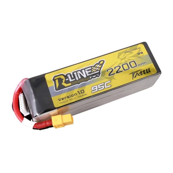 Lipo Tattu R-Line 22.2V 2200mAh 6S 95C battery with XT60 connector - Image 3
