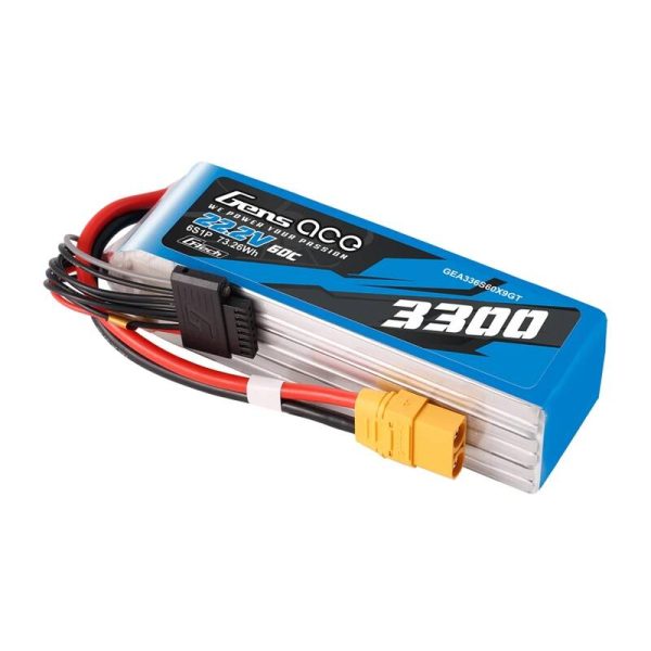 Accumulator Lipo Gens Ace G-Tech 3300mAh 22.2V 60C 6S1P XT90 - Image 2