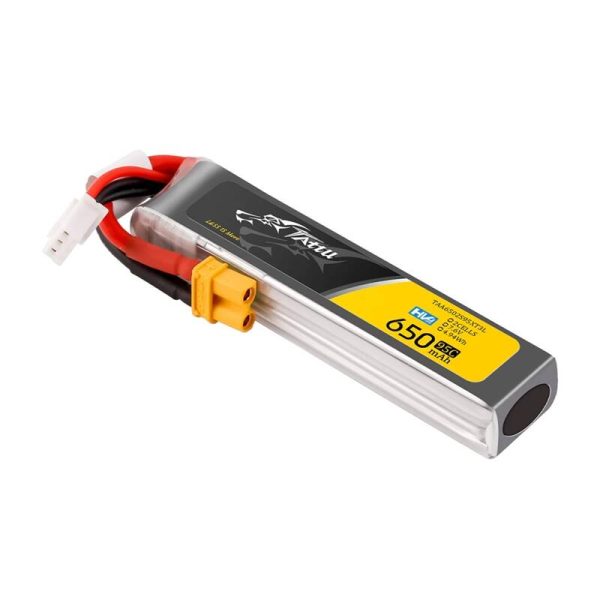 Accumulator Lipo Tattu 2s 650mAh 95C 7.6V HV z XT30 Long-Pack - Image 4