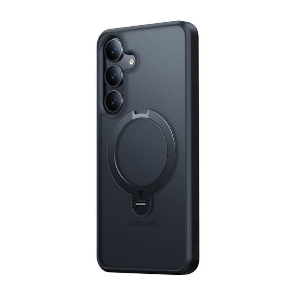 Torras Ostand Spin Series phone case for Samsung S25 (black) - Image 3